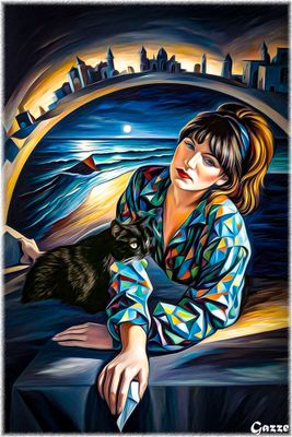 Lady and the Cat