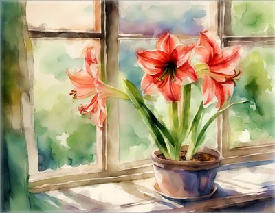 Amaryllis � Jim Clatfelter