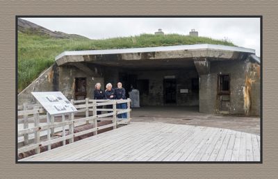 2024-06-29 4168C Barb & Deb & Kim at the Cape Spear Bunkers