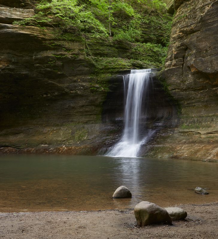 Cascade Falls in May