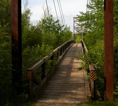 Footbridge over Big Rock Creek 