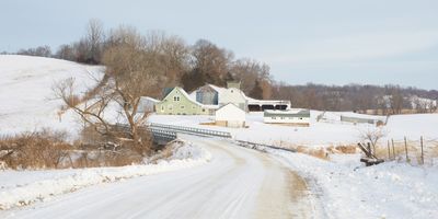 Weber Farm in January