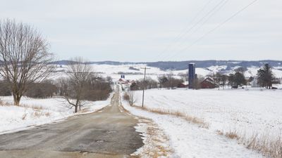 Reusch Road in January 