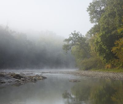 Vermilion River Fog 