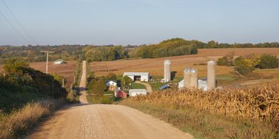 Morning Shadows along Lonesome Road 