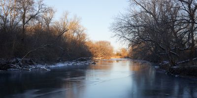 Downstream Ice 