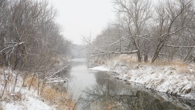 Early Winter Kishwaukee River 