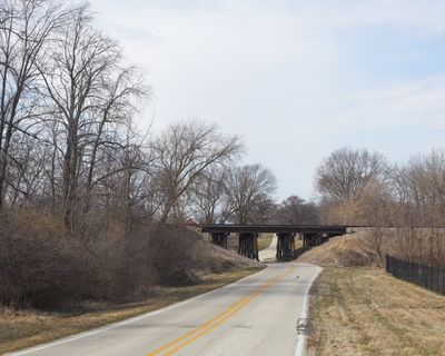 Poole Road under Canadian National Railroad 