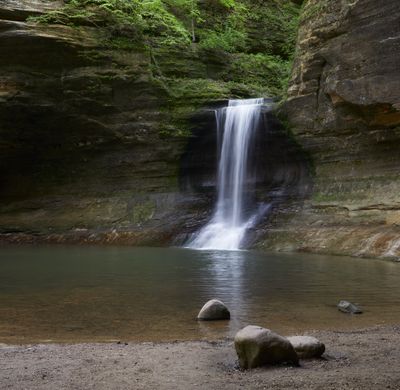 Cascade Falls in May