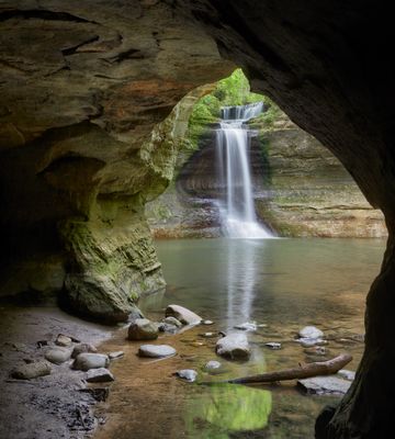 View from a Lower Dells Cave 