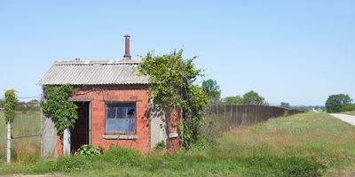 Guard Shack along McIntyre Road