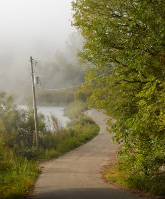 Cottage Grove Road in Morning Sunlight