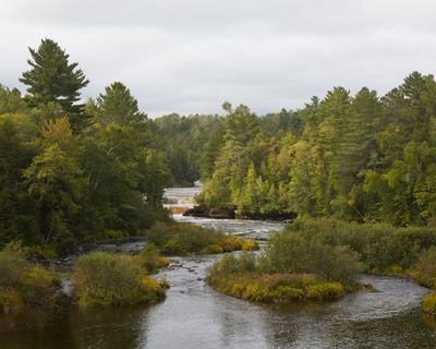 Meandering Tahquamenon River