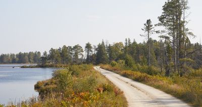 Road in Seney National Wildlife Refuge 
