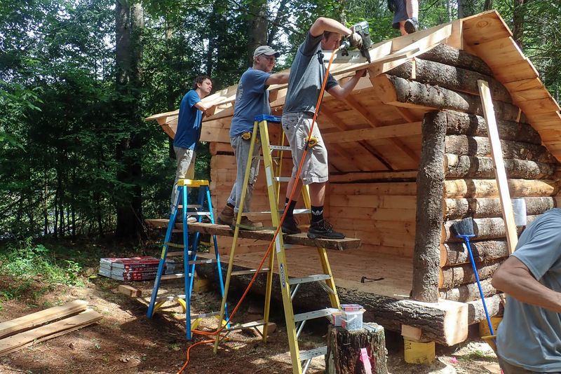 Lean-to Build Weekend: July 13 - 17, 2023