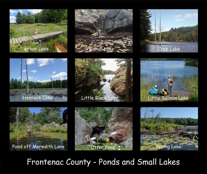 Frontenac County Ponds and Small Lakes