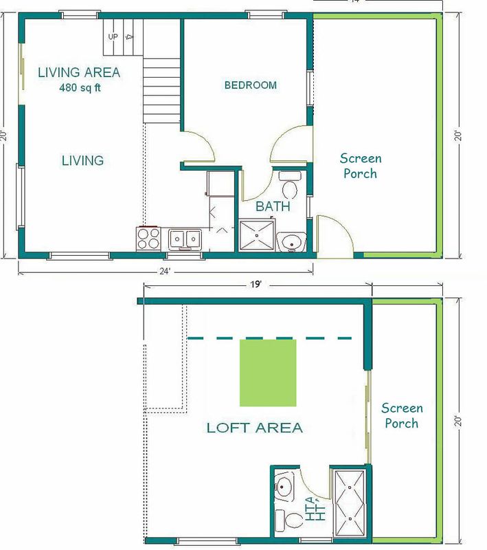2023-01  20 x 24 cabin layout with one enlarged loft MLR.jpg