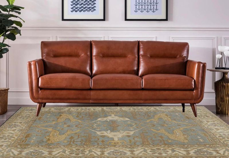 Brown Bleeker with Wool Oushak.jpg