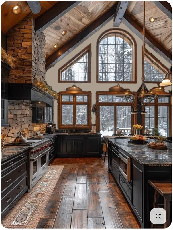 dark cabinets and counters with light paint.jpg