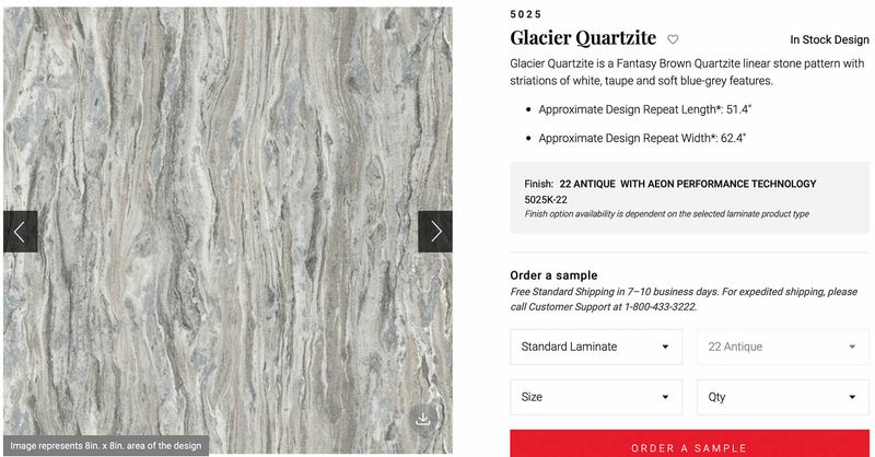 Glacier Quartzite *