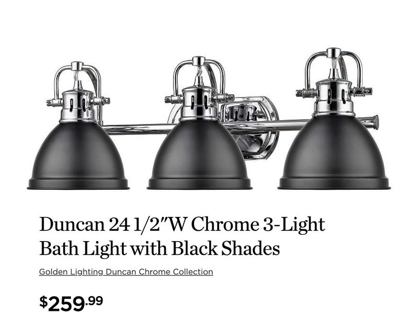 Basement Vanity Lights