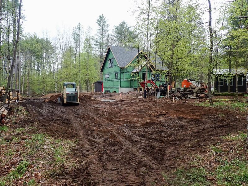 Foundation and Digging for Utilities
