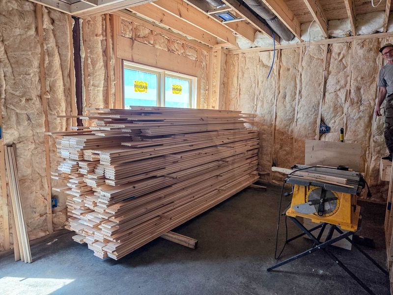 Interior Siding and Sheetrock