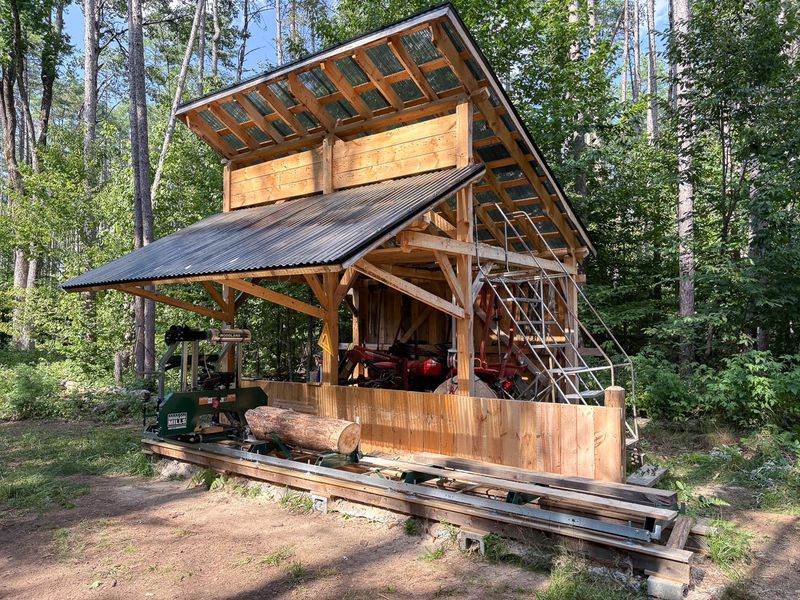 Saw Mill and Saw Mill Shed