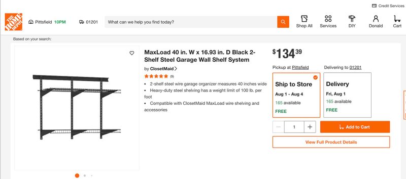 closetmaid shelves for basement.jpg