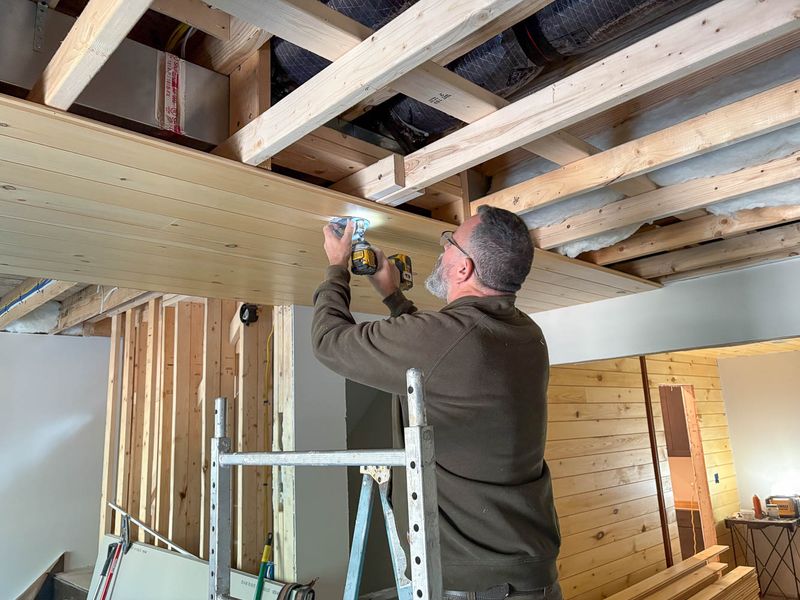 Interior Siding and Sheetrock