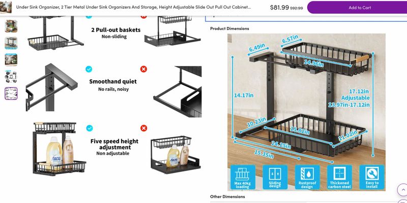 vanity 5.35 deep, 11.02 wide - free-standing??