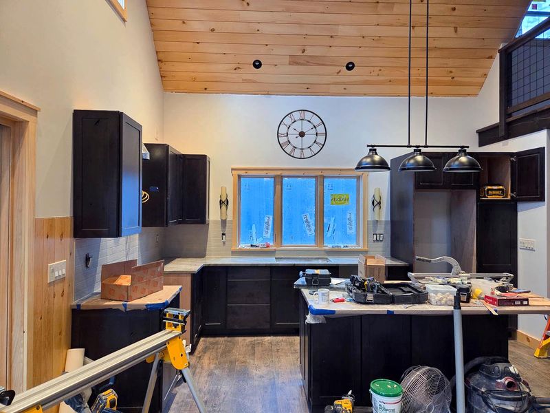 Above Cabinet Decorating