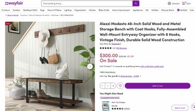 Racks for Vestibule or Bedroom