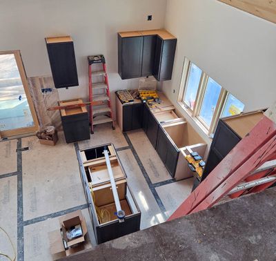 Kitchen and Bathrooms