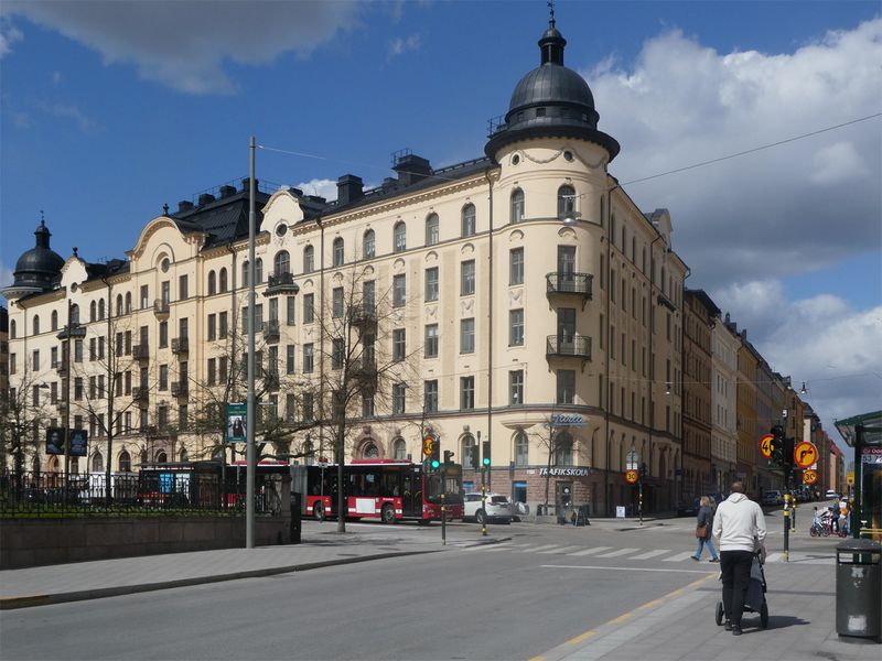 kvarteret Vasastaden 3 : 1  hus 1 - 3