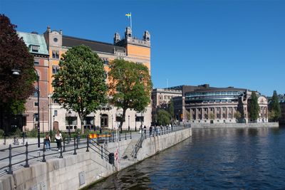 Rosenbad och Riksdagshuset