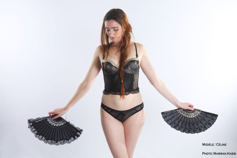 Cline - Fans & lace / ventails & dentelles
