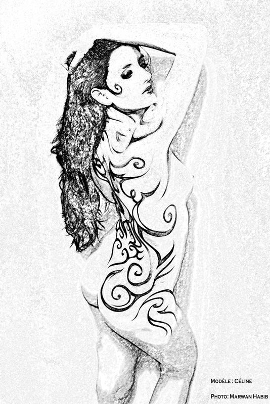 Cline 4 - Bodypainting