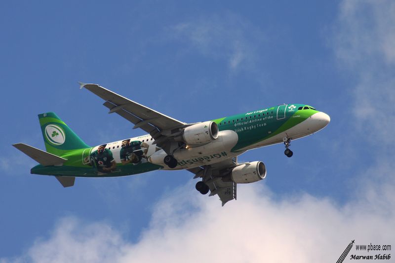 Airbus A320 Aer Lingus Rugby