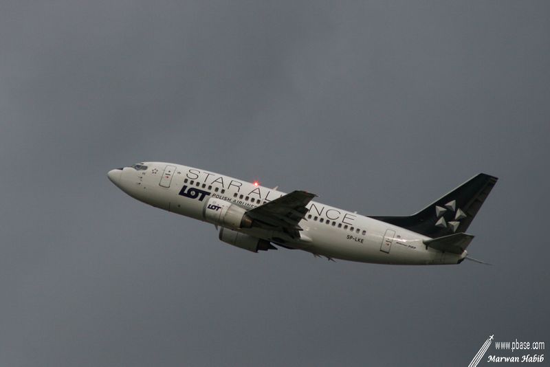 Boeing 737-500 LOT Star Alliance