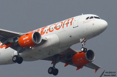 Airbus A319 easyJet Spirit of easyjet 2014