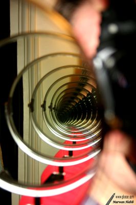 29-01-2007 : Mirrors' tunnel / Tunnel de miroirs