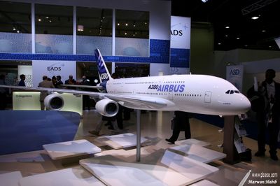 Le Bourget 2007 - Airbus A380-800 (stand)