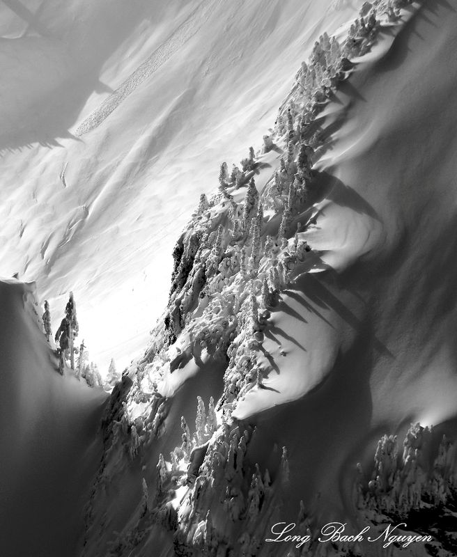 Winter Wonderland on Morning Star Peak,  Cascade Mountains, Washington 273c 