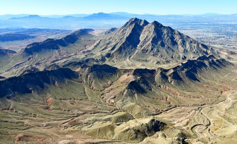 Sunrise Mountain, Lake Mead Boulevard, Frenchman Mountain, Rainbow Gardens, Henderson, Nevada 1466  