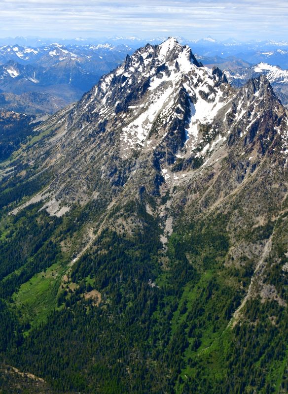 Mt Stuart, Sherpa Peak, Stuart Pass, Ingalls Creek, Stuart Range, Cascade Mountains, Washington 108