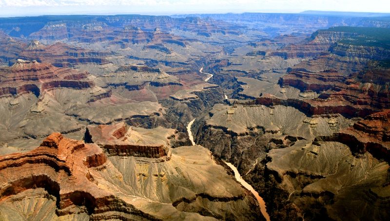 Grand Canyon National Park, Colorado River, Granite Gorge, Grand Canyon Village, Walhalla Plateau, Coconino Plateau, Arizona 405