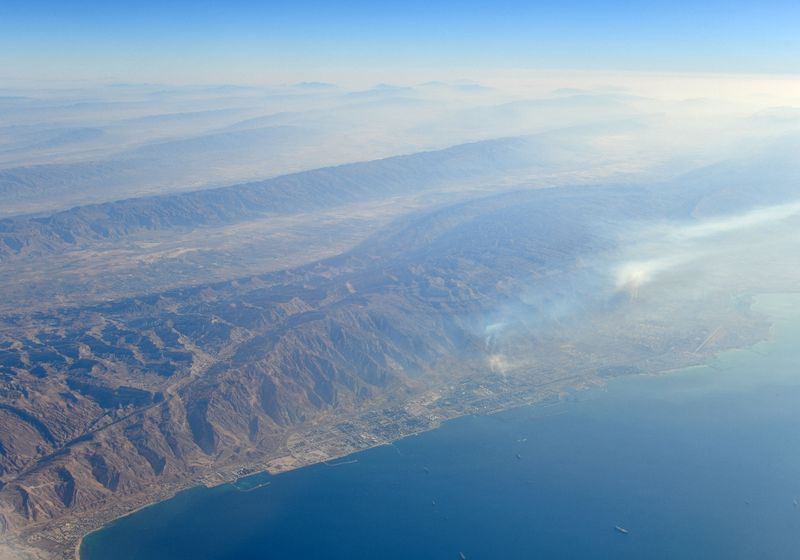 Landscape of western Iran, Arabian Gulf or Persian Gulf 3739  