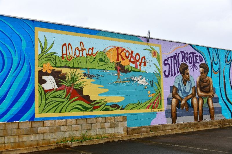 Mural Aloha from Koloa, Kauai, Hawaii 400  