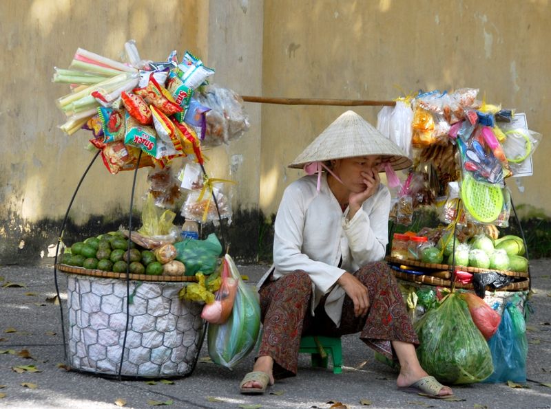 Contemplating Life, Saigon, Vietnam 249 - Journey Back to Vietnam Book